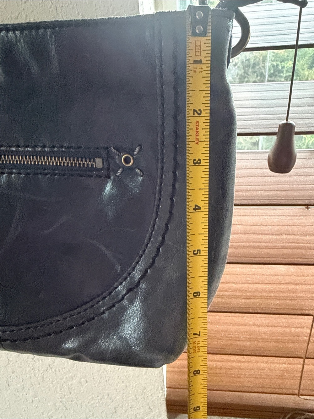 The Sak Black Braided-Handle Leather Shoulder Bag - Picture 13 of 16